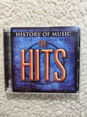 History of Music The Hits 2 CD Various Artists Compilation Pop Rock Classics UK